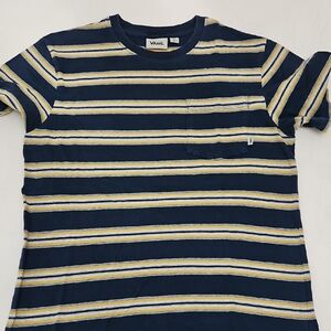 Vans Blue and Yellow Short Sleeve Tee